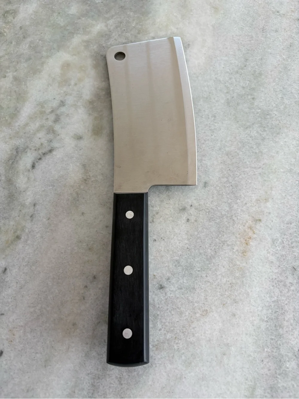 Wusthof Black and Silver Cleaver Knife